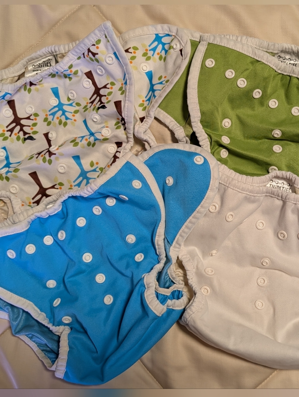 Thirsties Duo Wrap Snap Waterproof Covers 4 set